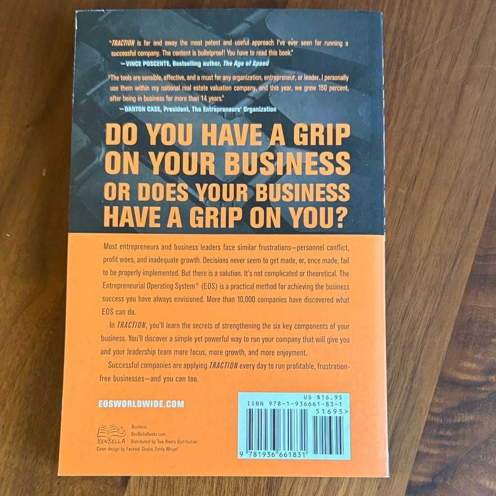 Traction: Get a Grip on Your Business Book - Picture 2 of 3